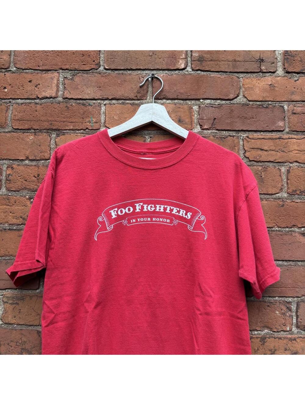 foo fighters in your honor t shirt 2005 L